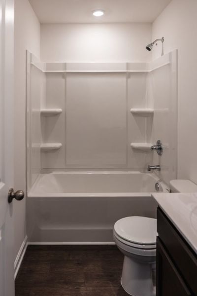 Representative furnished interior of a home built from the Laurel by Piedmont Residential in Meadowyn, Cartersville (Image 8).
