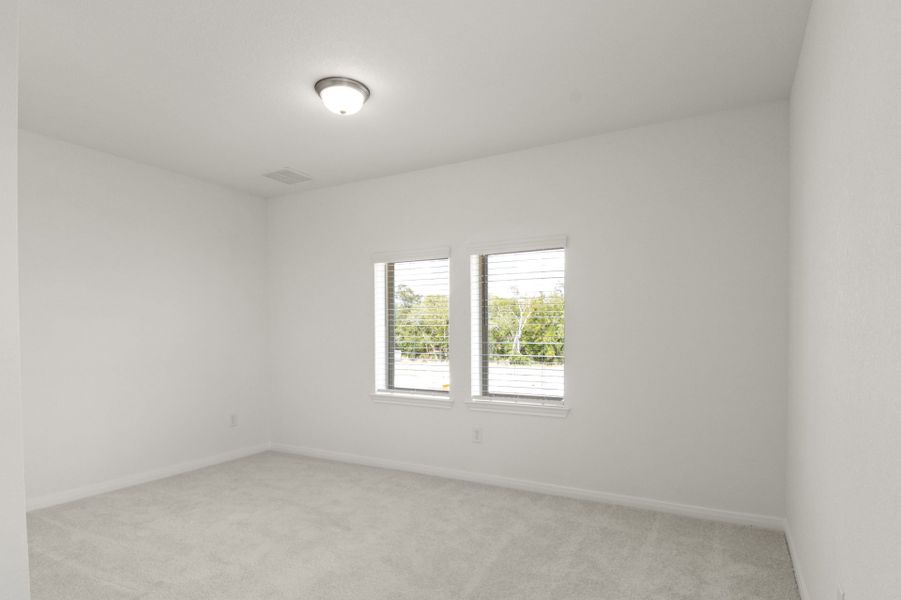 Representative unfurnished interior of a home built from the Oak by Pacesetter Homes in Blanco Vista, San Marcos (Image 20). Representative unfurnished interior of a home built from the Oak by Pacesetter Homes in Blanco Vista, San Marcos (Image 20).