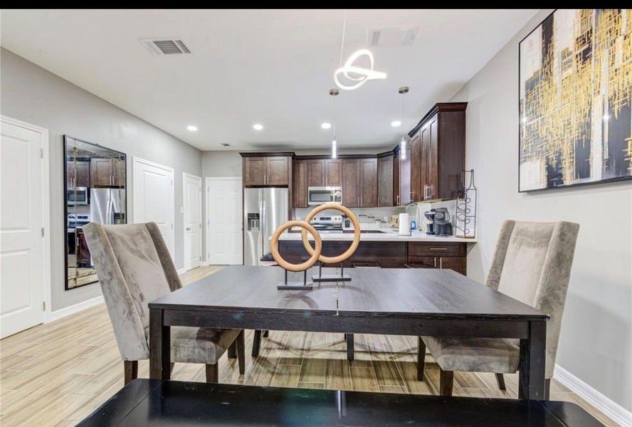 Furnished interior view inside a new home in , Houston (Image 5).