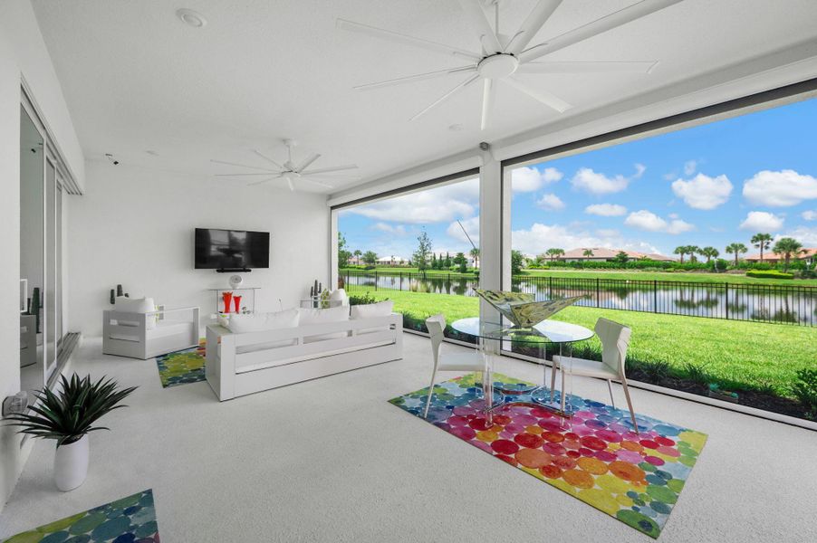 Furnished interior view inside a new home in , Port St. Lucie (Image 5).