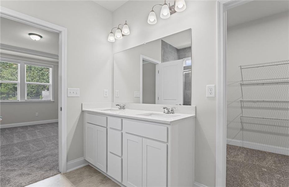 Furnished interior view inside a new home in Overland, Locust Grove (Image 9).
