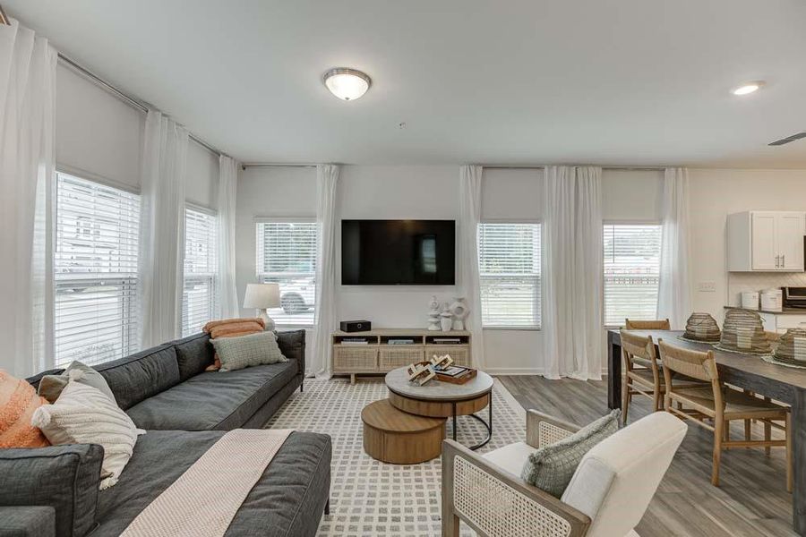 Furnished interior view inside a new home in Laurelwood, Douglasville (Image 6).