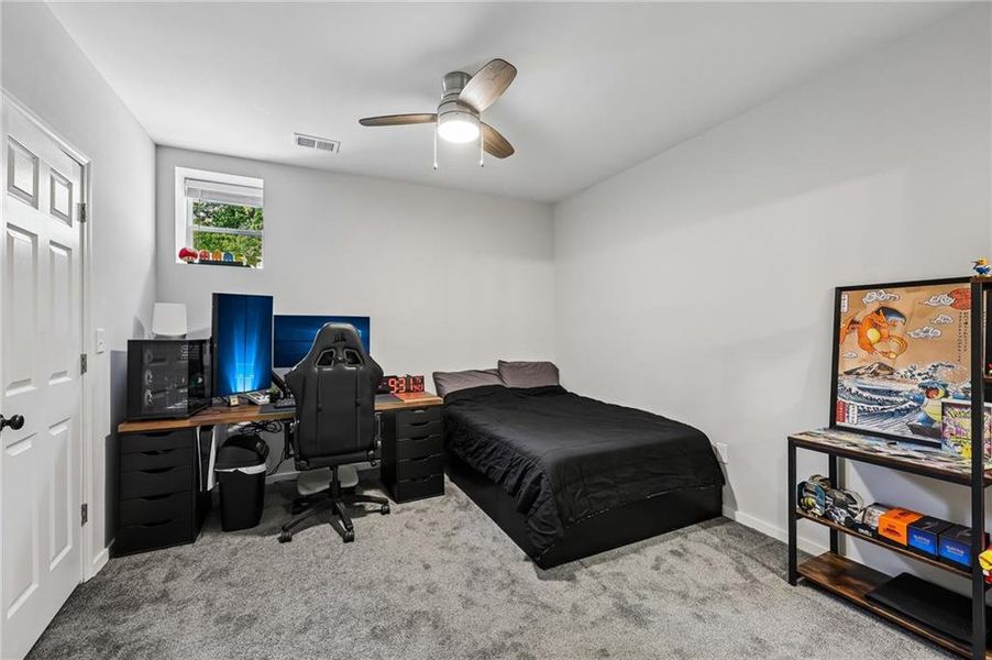 Furnished interior view inside a new home in , Flowery Branch (Image 33).