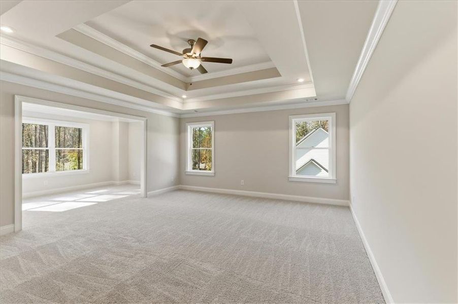 Spacious, unfurnished interior of a new home in Ford Landing, Acworth (Image 49).