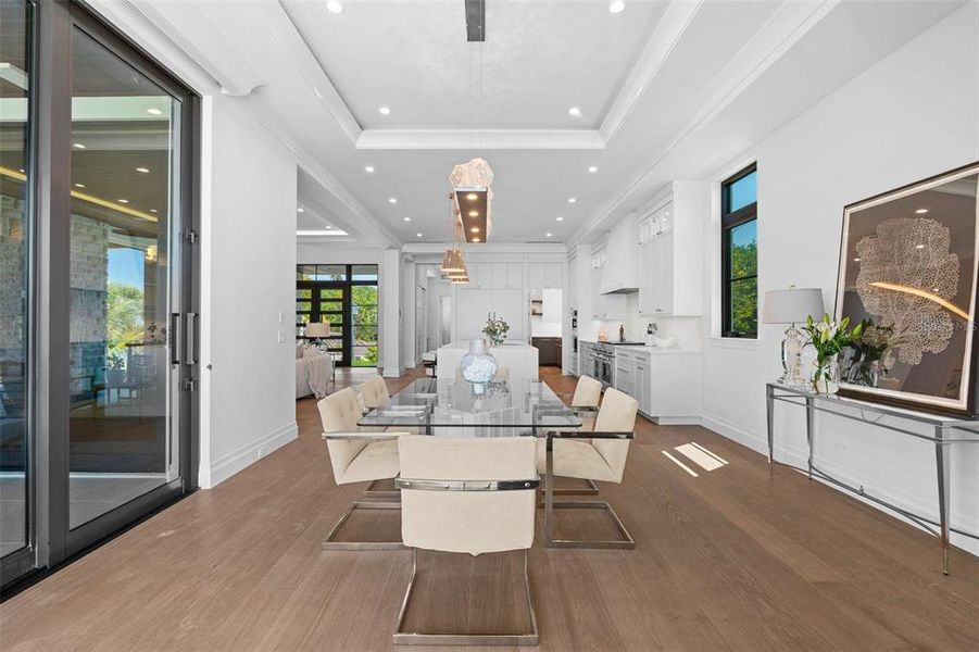 Furnished interior view inside a new home in , Sarasota (Image 17).