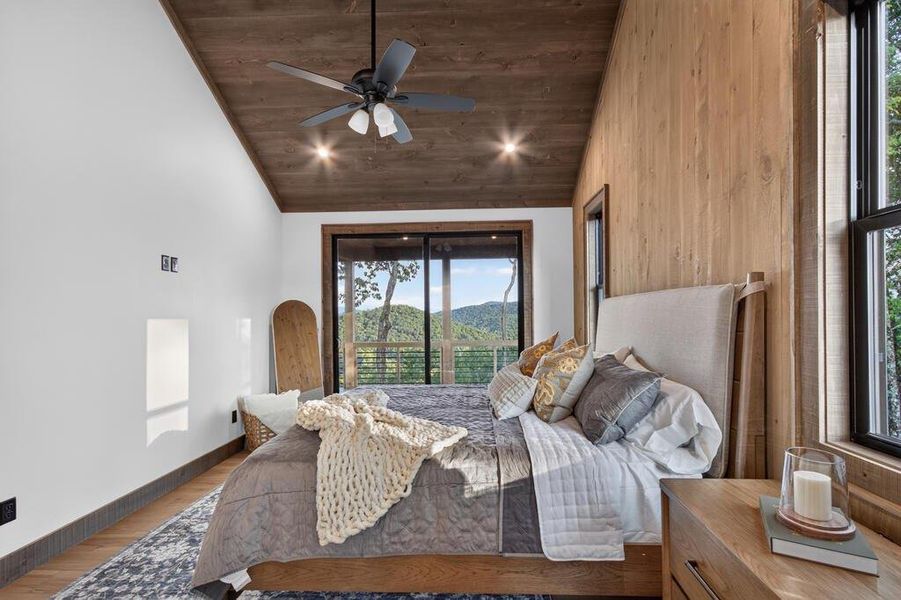 Furnished interior view inside a new home in , Blue Ridge (Image 16).