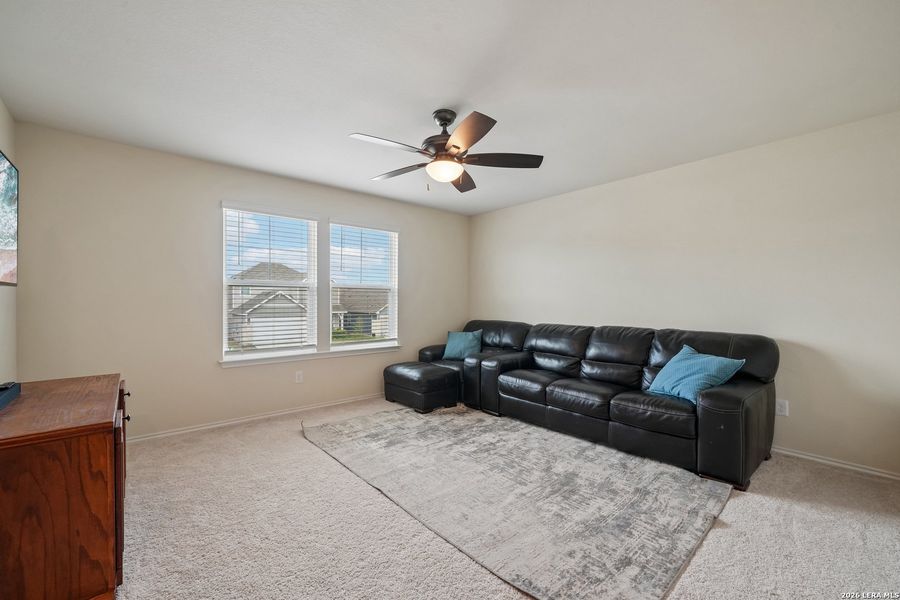 Furnished interior view inside a new home in Lily Springs, Seguin (Image 9). Furnished interior view inside a new home in Lily Springs, Seguin (Image 9).