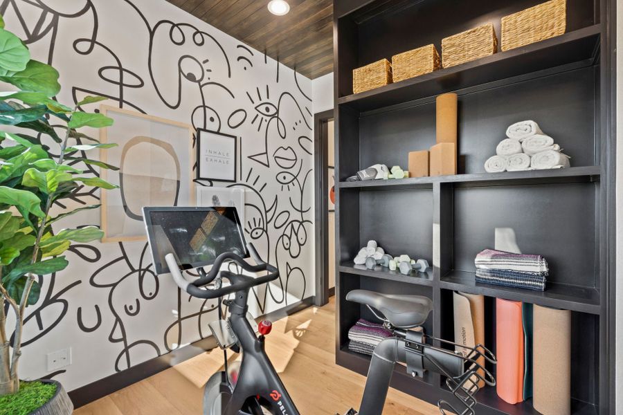 Representative furnished interior of a home built from the 1 by Trumark Homes in Festival at RainDance, Windsor (Image 25).