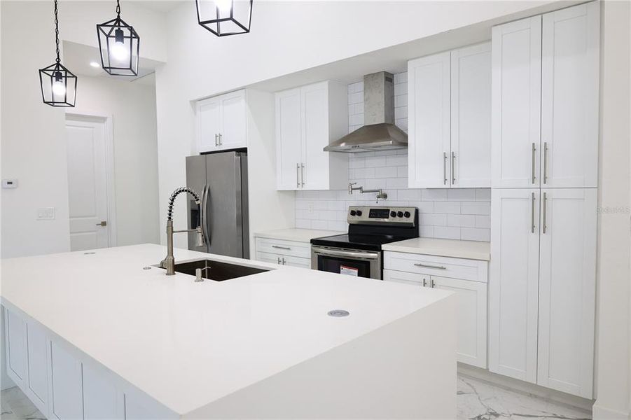 Furnished interior view inside a new home in , Cape Coral (Image 5). Furnished interior view inside a new home in , Cape Coral (Image 5).