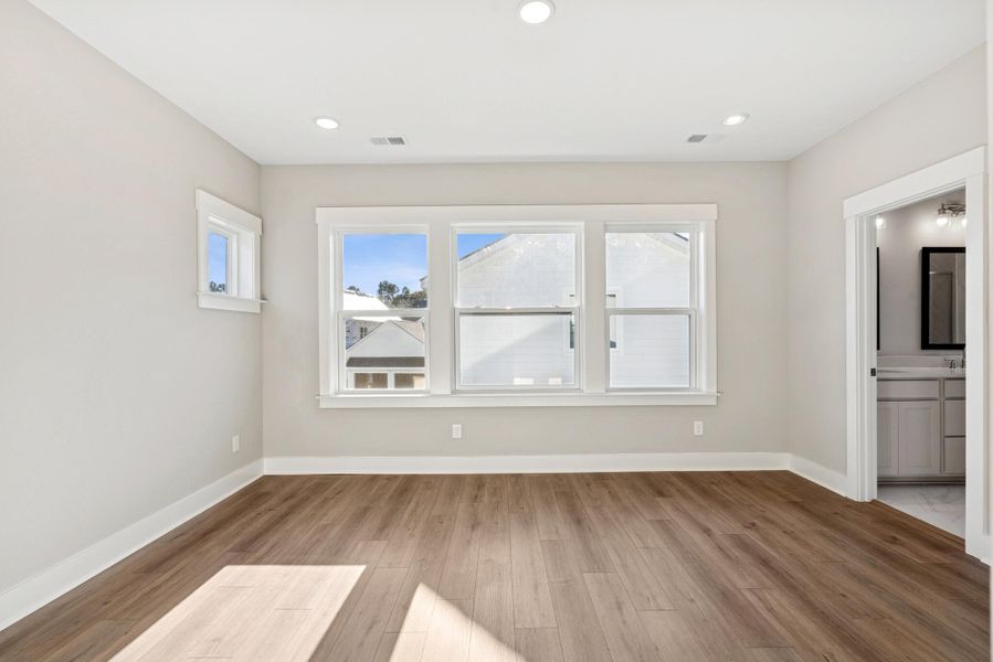 Spacious, unfurnished interior of a new home in Point Hope - Cottage Collection, Charleston (Image 19). Spacious, unfurnished interior of a new home in Point Hope - Cottage Collection, Charleston (Image 19).