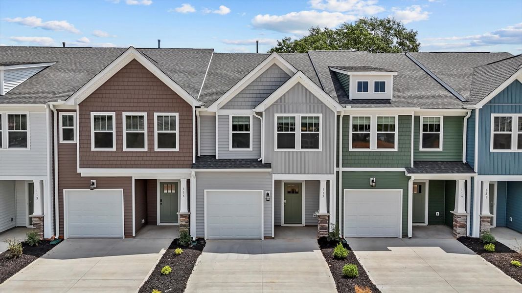 Notable curb appeal and elegant interiors in this reputable community in Piedmont, SC at Saluda Crossing by DRB Homes