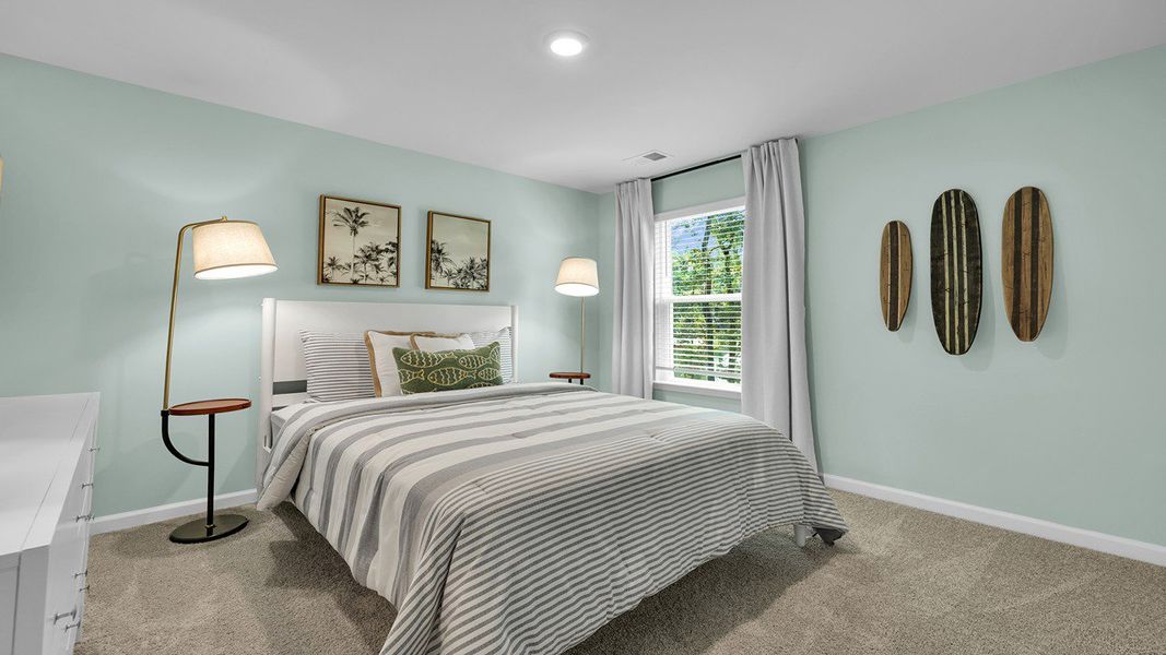 Furnished interior view inside a new home in Carolina Groves, Moncks Corner (Image 28).