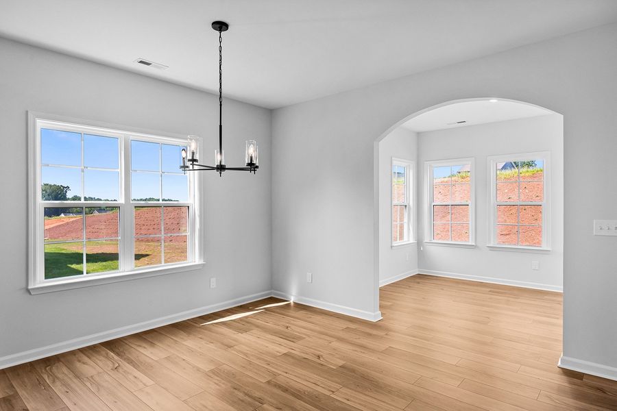 Spacious, unfurnished interior of a new home in Brooke Hill, Lewisville (Image 28). Spacious, unfurnished interior of a new home in Brooke Hill, Lewisville (Image 28).