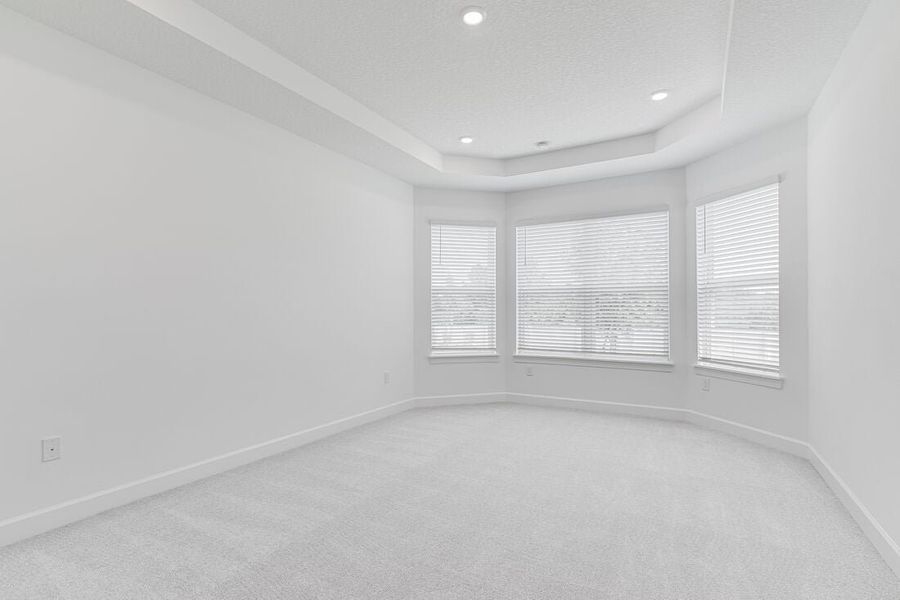 Representative unfurnished interior of a home built from the Azzurro by Taylor Morrison in Esplanade at Center Lake Ranch, St. Cloud (Image 22).