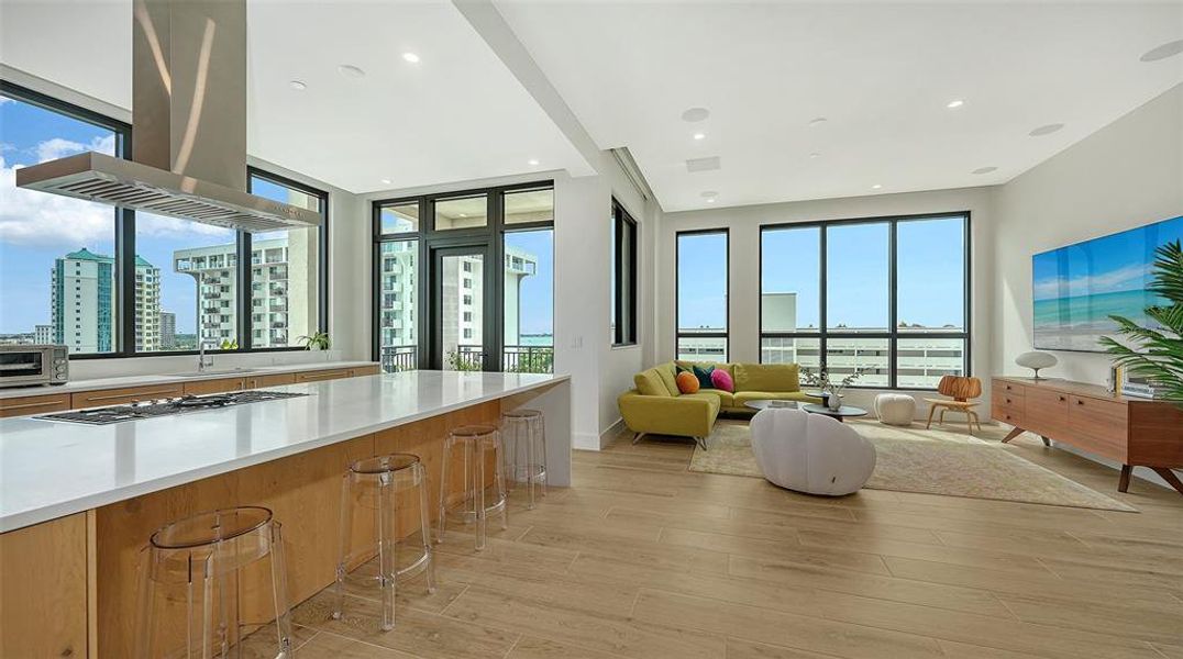 Furnished interior view inside a new home in , Sarasota (Image 29).