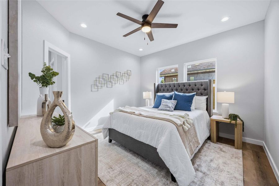 Furnished interior view inside a new home in , Houston (Image 10). Furnished interior view inside a new home in , Houston (Image 10).