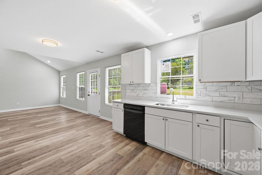 Furnished interior view inside a new home in , York (Image 11).
