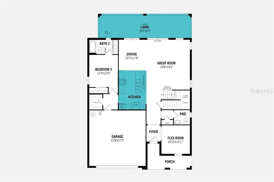 Voyager Floorplan - First Floor