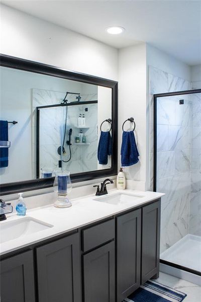 Furnished interior view inside a new home in , Mansfield (Image 18).