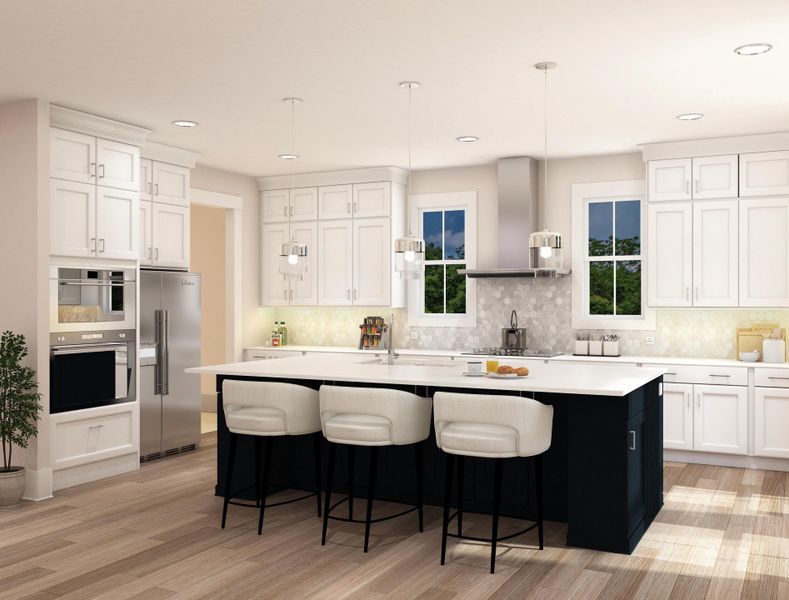 Furnished interior view inside a new home in , Mount Pleasant (Image 2). Furnished interior view inside a new home in , Mount Pleasant (Image 2).