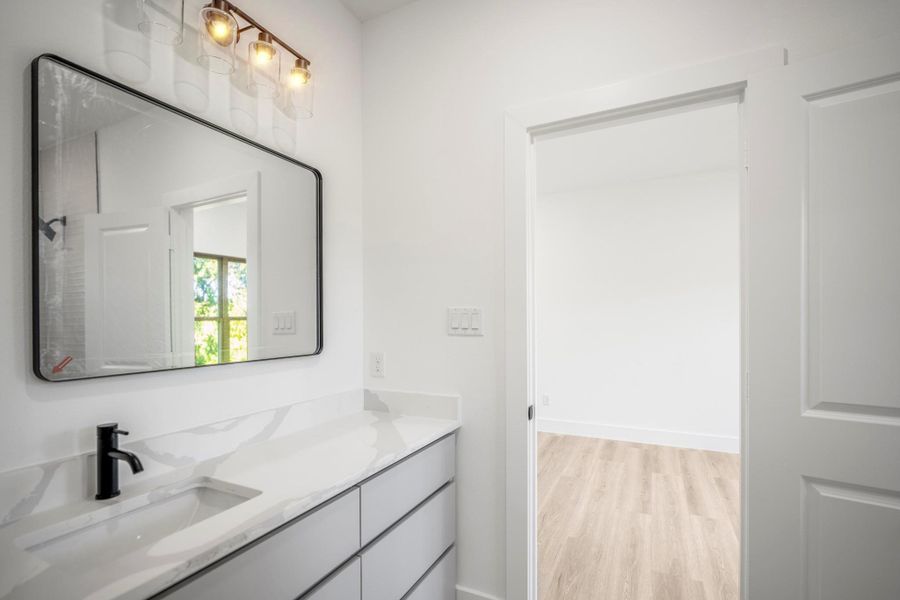 Furnished interior view inside a new home in , Houston (Image 6).