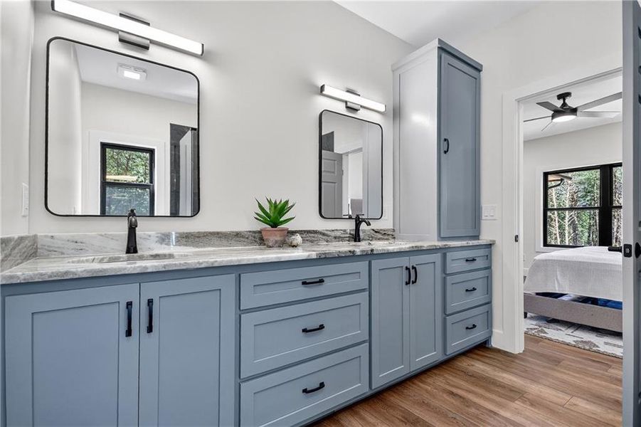 Furnished interior view inside a new home in , McCaysville (Image 15).