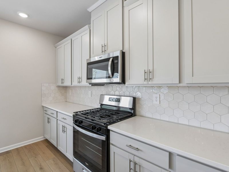 Furnished interior view inside a new home in Preserve at Mountain Creek, Pendergrass (Image 9).