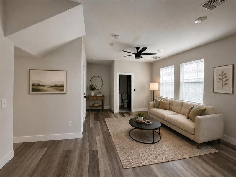 Furnished interior view inside a new home in , St. Petersburg (Image 9). Furnished interior view inside a new home in , St. Petersburg (Image 9).