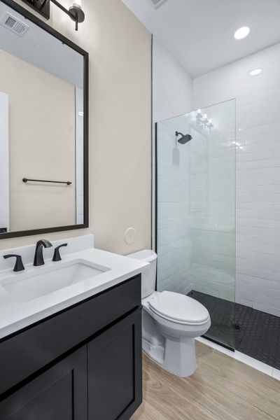 Representative furnished interior of a home built from the Pebble Beach EXT50 by LEH. Homes in Verdancia, El Paso (Image 11).