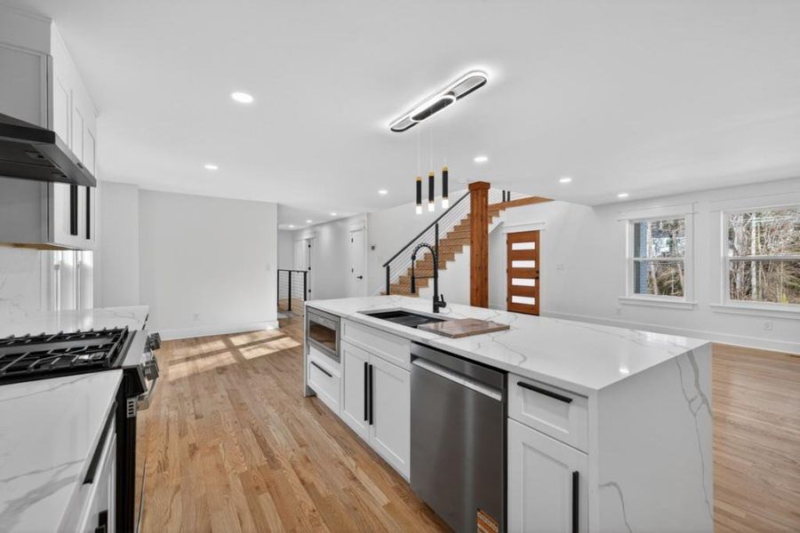 Furnished interior view inside a new home in , Norcross (Image 18).