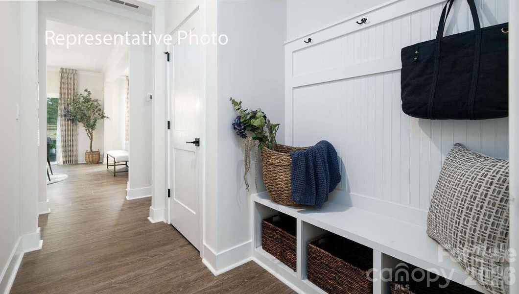 Furnished interior view inside a new home in Sanctuary at Southgate, Indian Trail (Image 7).