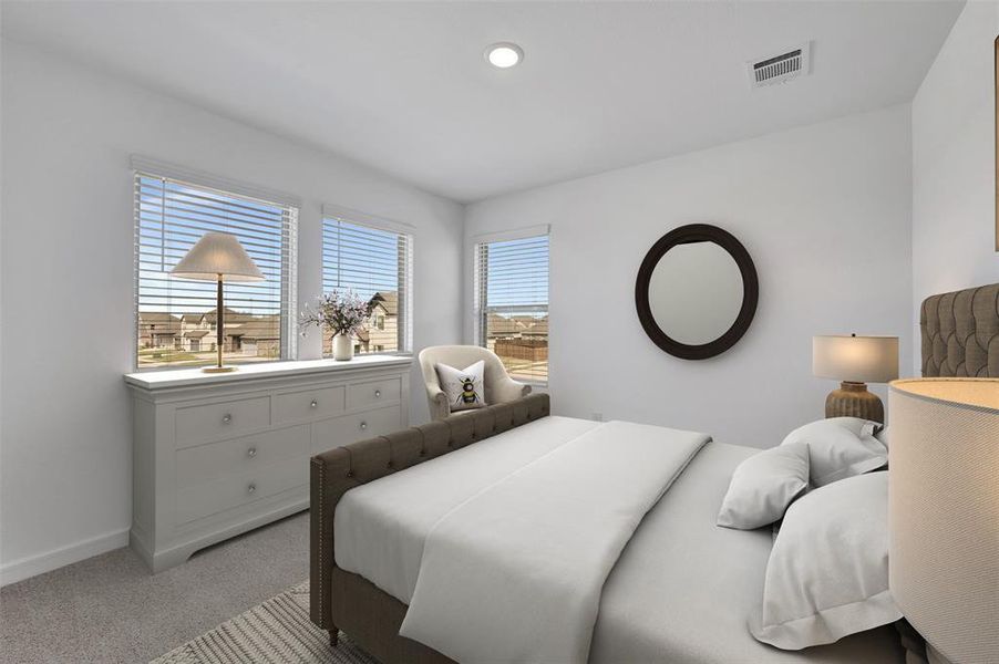 Furnished interior view inside a new home in Rolling Ridge, Van Alstyne (Image 25).