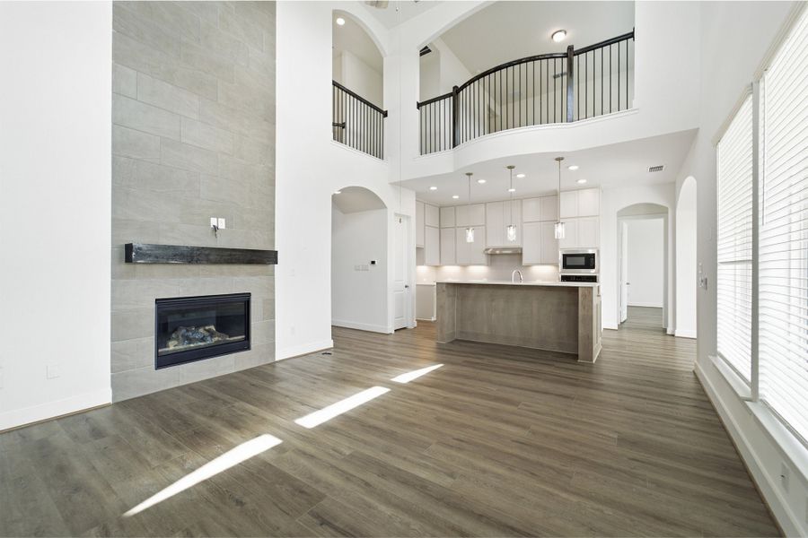 Spacious, unfurnished interior of a new home in Sunfield, Buda (Image 30). Spacious, unfurnished interior of a new home in Sunfield, Buda (Image 30).