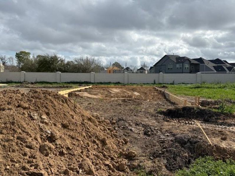 Site preparation for new homesites in Park Hill Villas, Stafford (Image 18).
