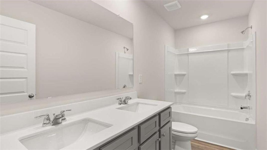Furnished interior view inside a new home in Brookland Commons, Monroe (Image 10).