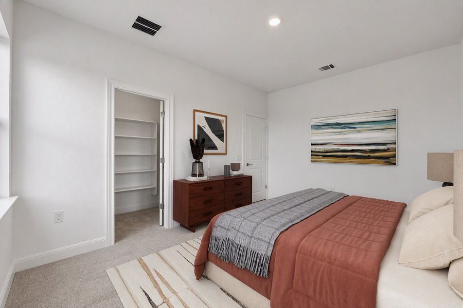 Representative furnished interior of a home built from the Piedmont by Taylor Morrison in Santa Rita Ranch, Liberty Hill (Image 19). Representative furnished interior of a home built from the Piedmont by Taylor Morrison in Santa Rita Ranch, Liberty Hill (Image 19).