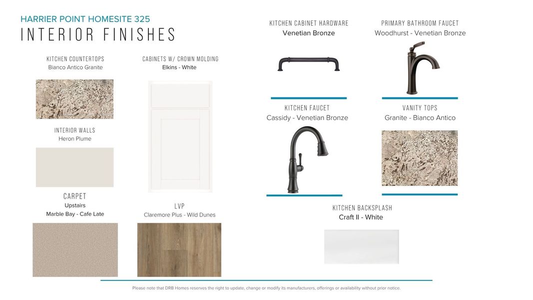 Furnished interior view inside a new home in Harrier Point, Woodruff (Image 16).