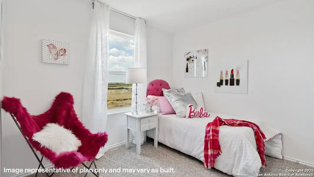 Furnished interior view inside a new home in Sereno Springs, Converse (Image 6). Furnished interior view inside a new home in Sereno Springs, Converse (Image 6).
