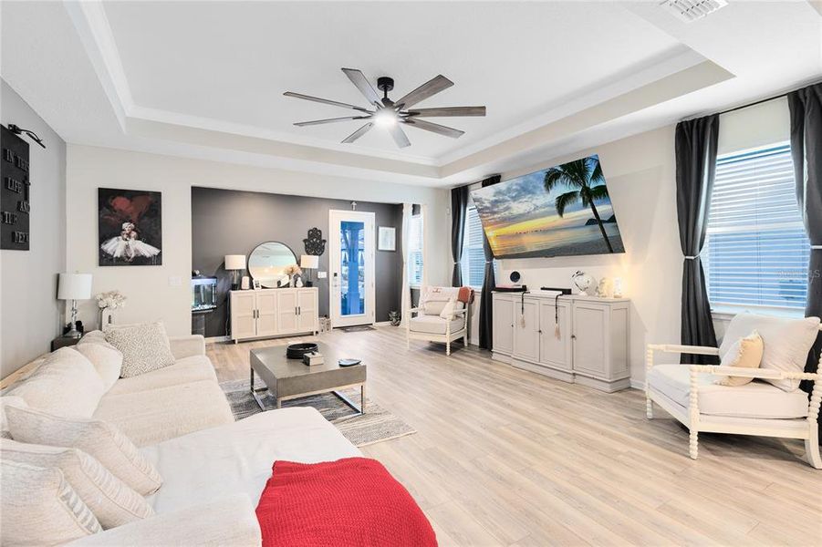 Furnished interior view inside a new home in Weslyn Park, St. Cloud (Image 17). Furnished interior view inside a new home in Weslyn Park, St. Cloud (Image 17).