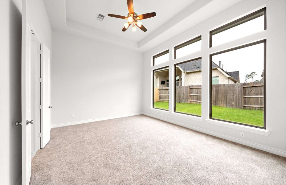 Spacious, unfurnished interior of a new home in Audubon 60′, Magnolia (Image 38).