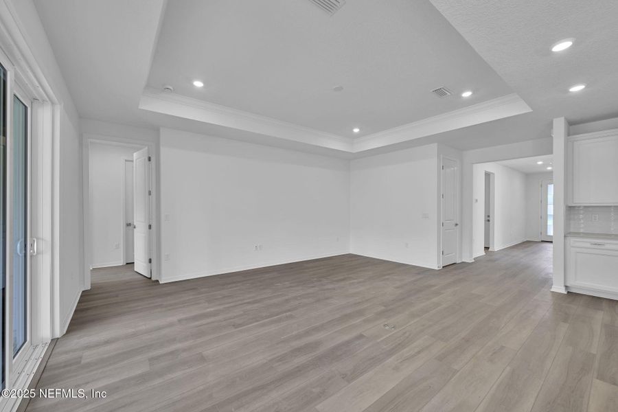 Spacious, unfurnished interior of a new home in Del Webb Nocatee, Ponte Vedra (Image 35). Spacious, unfurnished interior of a new home in Del Webb Nocatee, Ponte Vedra (Image 35).
