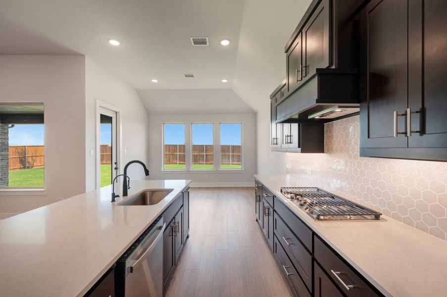 Furnished interior view inside a new home in LaPrelle, Fort Worth (Image 9).
