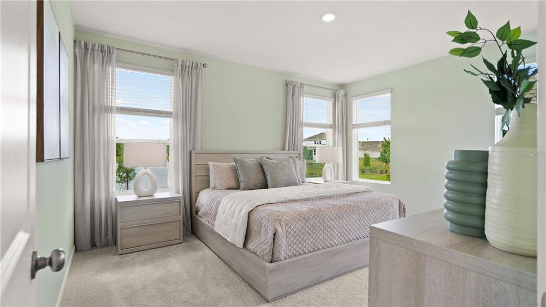 Furnished interior view inside a new home in , St. Cloud (Image 14).