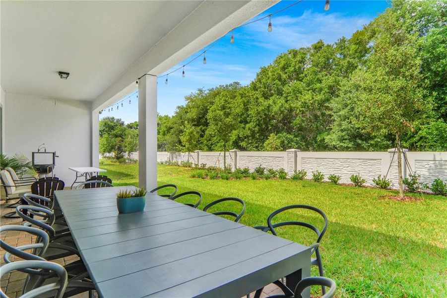 Exterior details and patio area of a home in , Winter Garden (Image 32). Exterior details and patio area of a home in , Winter Garden (Image 32).