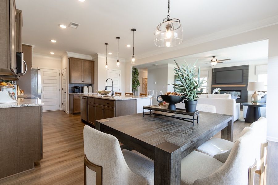 Furnished interior view inside a new home in Trellis Park, Hampton (Image 12).