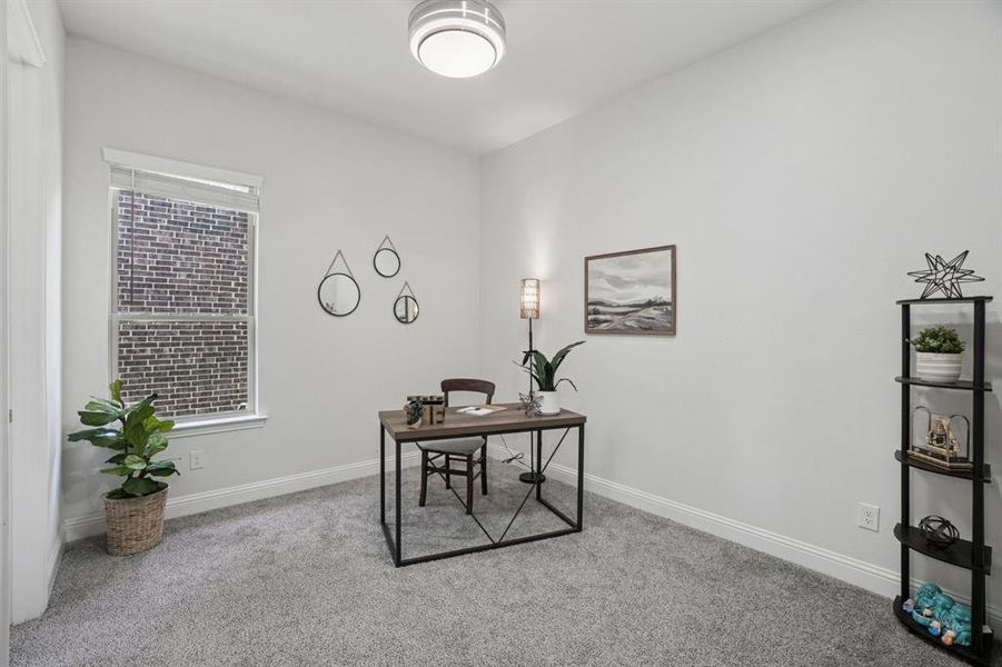 Furnished interior view inside a new home in , Plano (Image 23). Furnished interior view inside a new home in , Plano (Image 23).