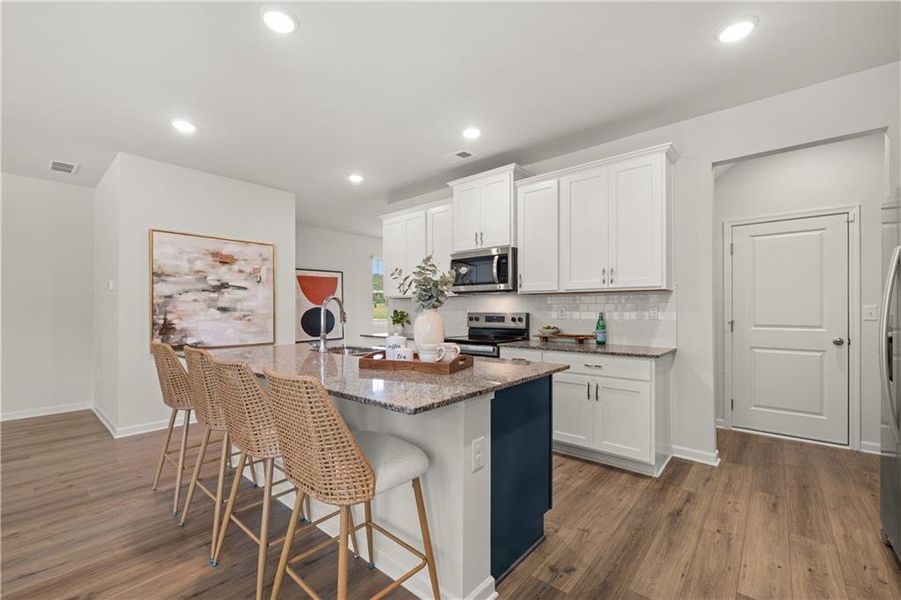 Furnished interior view inside a new home in The Retreat at Walden Park, Jonesboro (Image 23).