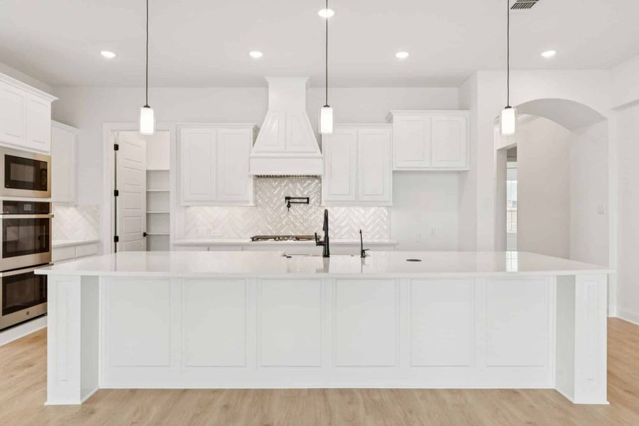 Furnished interior view inside a new home in Trinity Falls, McKinney (Image 6). Furnished interior view inside a new home in Trinity Falls, McKinney (Image 6).