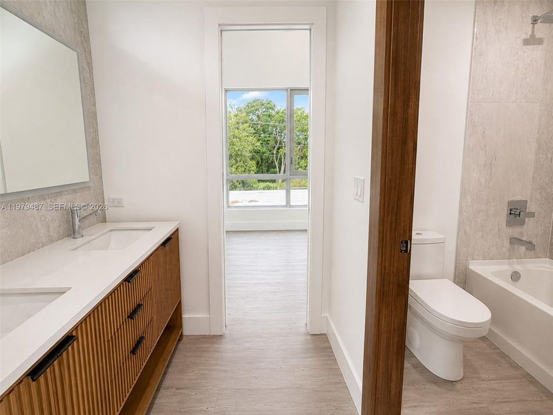 Furnished interior view inside a new home in , Miami (Image 8). Furnished interior view inside a new home in , Miami (Image 8).