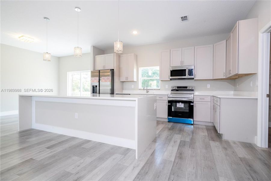 Furnished interior view inside a new home in , Sebring (Image 9).